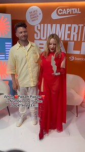 311K views · 4.2K reactions | WOW!!!! ❤️Padam Padam❤️ is Number One on Capital FM’s Big Top 40 for the fourth week!!!!! Thank you, THANK YOU!! | Kylie Minogue | Facebook