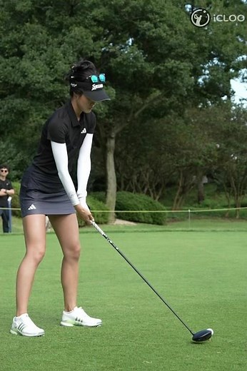 Grace Kim from Australia, the star of the dramatic victory at the 2025 Evian Championship.