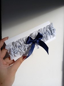 Royal Blue Bridal Lingerie, Wedding Garter, Bachelorette Gift for Bride. Handmade Wedding Garter - Etsy UK