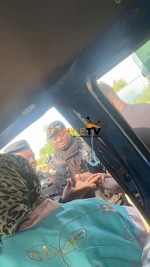 “Mema wu asem bia” in translation “I will give you problem”, an officer during a random search made this statement How can an officer of the law threaten a civilian with such a phrase? Dear Ghana Police Service over to you. | Teshie TV