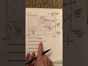 Practice Reading Contour Maps