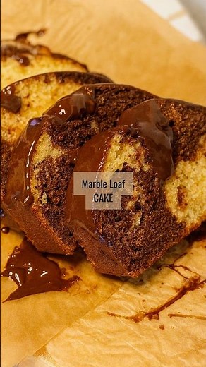 Marble Loaf Cake | Soft, Moist & Perfectly Swirled (Easy Recipe!)