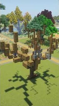 Blossoming Jacaranda | Day 39 #minecraft #100dayschallenge #shorts