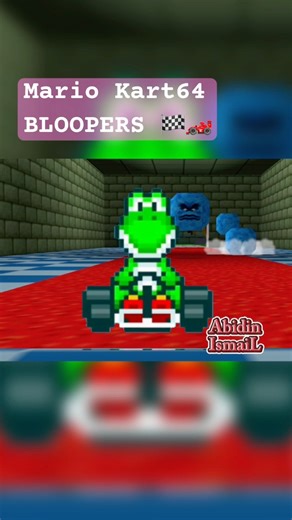 🏁 Mario KART64 BLOOPERS [ENG/FR] 🏎️ #mariokart #edit #viral
