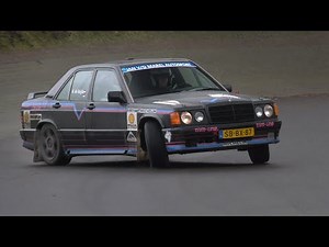 Mercedes Benz 190 E Rallye [4K] Sound | Action | Drifts - by Rallyeszene