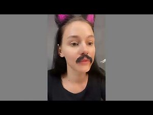 Full Video of the Girl with a Mustache.