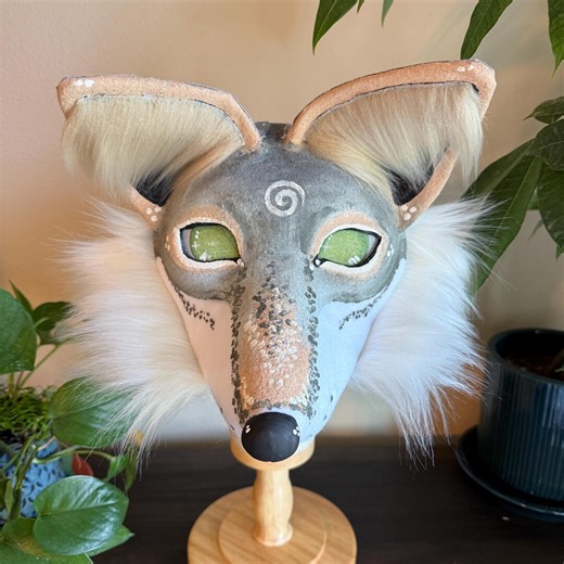 Therian Coyote Mask - Etsy