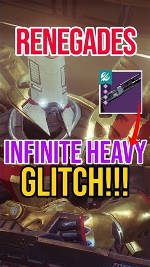 ⚠️ Infinite Heavy Sniper Ammo! 👍 Destiny 2 Renegades! (Updated)