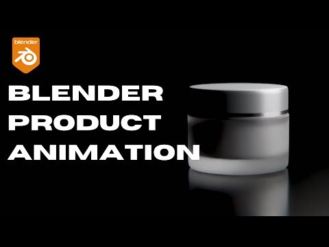Blender Product Animation Tutorial – Cream Jar with Camera Movement & Depth of Field