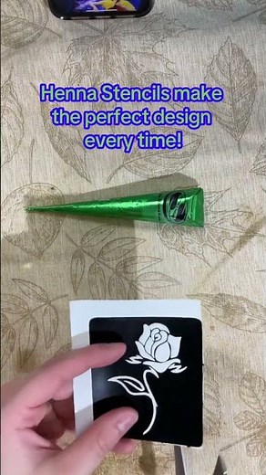 Stunning Henna Art Made Easy DIY Henna Tutorial with Stencil Magic #hennatutorial #temporarytattoo