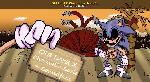 Old Lord X Chromatic Scale/Soundfont Modding Tool for Friday Night Funkin' | FNF Modding Tools