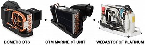 Dometic DTG vs Webasto FCF Platinum vs CTM CT Unit - Comparison