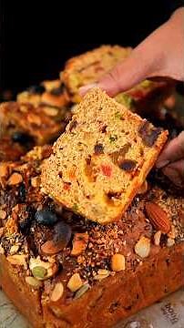 Christmas Fruit Cake ASMR #shorts