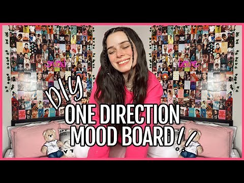 diy one direction mood board (trendy 1d room decor)