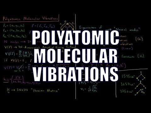 Quantum Chemistry 5.12 - Polyatomic Molecular Vibrations