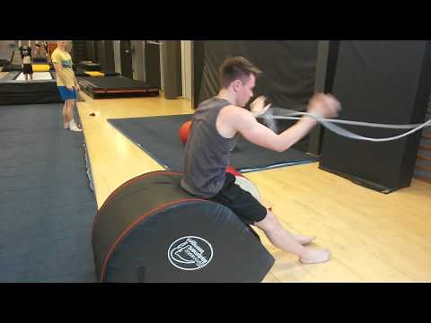 Whip back drills gymnastics cheer powertumbling