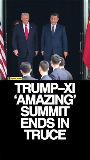 Trump and Xi Hold ‘Amazing’ Summit — Tactical Truce, Not Major Reset | #Shorts