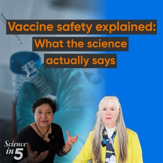 163K views · 1.3K reactions | Are vaccines safe? What’s actually in them? In this 2-part episode of Science in 5, WHO’s Dr Kate O’Brien breaks down how vaccines are tested, approved, and monitored even after they reach the public. She also explains what happens if a safety concern is flagged. | World Health Organization (WHO) | Facebook