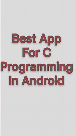 Best App For C Programming In Android #cprogramming #viral #shorts #coderz