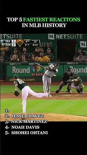 Top 5 Fastiest Reactions in MLB History #mlb #baseball