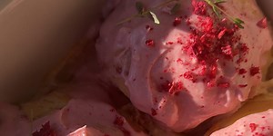 Raspberry Almond Sweet Rolls