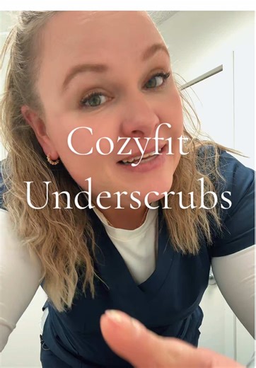 Cozy Long Sleeve Underscrubs for Medical Professionals