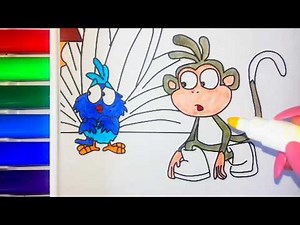 Dora the Explorer // Hooray!!! Found a blue bird !!!! // Dora the Explorer