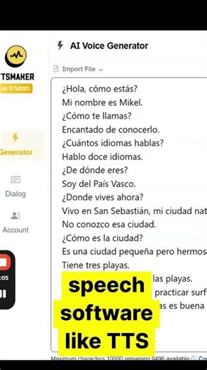 Personalised learning materials: How to create audio files