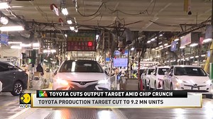 14 reactions | Hurt by chip shortage, Toyota Motor Corp posted a worse-than-expected 25% drop in quarterly profit and cut its annual output target, as the firm battles surging material costs and a persistent semiconductor shortage Watch more: wionews.com/videos | WION | Facebook