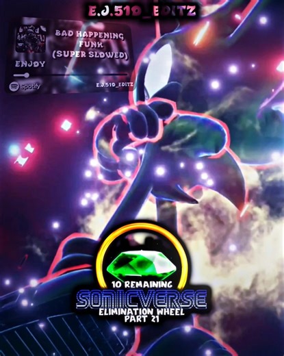Something bad is about to happen | Sonicverse Elimination Wheel PT 21 #sonic #wis #edit #fypシ #viral