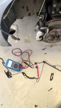 Toyota Corolla 1DTCs: 2Brake/ Left front wheel speed sensor circuit short to ground