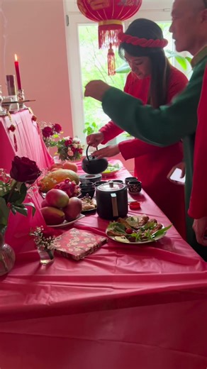 Vietnamese Tea Ceremony 🍵🫖🧧 #vietnamese #bride #aodai #vietnameseteaceremony #vietnamesewedding #wedding #teaceremony #mrandmrs #fy