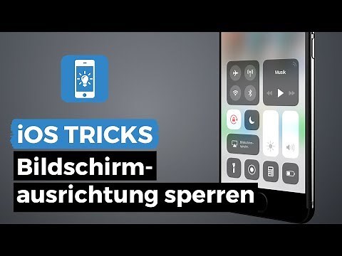 iPhone Bildschirmausrichtung sperren - Ausrichtungssperre aktivieren