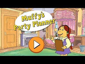 Arthur: Muffy's Party Planner || Organising Game