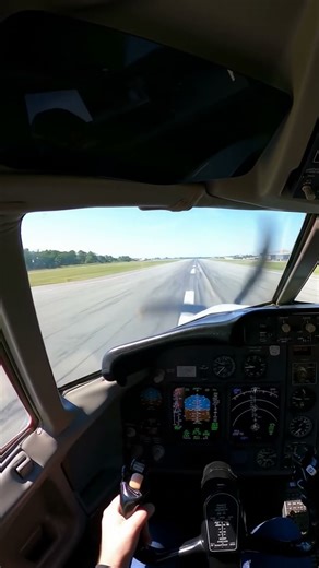 This Is What Full Power From The Cockpit Looks Like #Takeoff