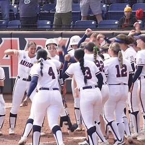 it was a good day at the ballpark. | Arizona Softball