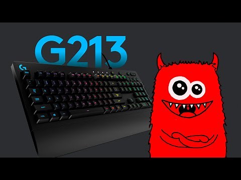 Игровая Клавиатура Logitech G213 Prodigy! Обзор, тест, подсветка:)