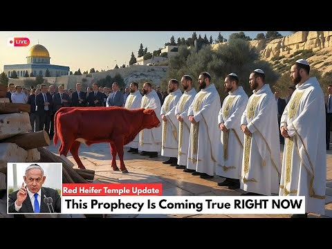 THIRD TEMPLE UPDATE: Perfect Red Heifer Approved, The Temple Countdown Has Begun