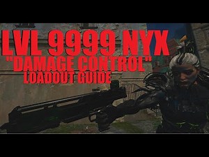 [WARFRAME] NEW LVL 9999 NYX BUILD "DAMAGE CONTROL" Full Loadout Guide / Gameplay | 1999