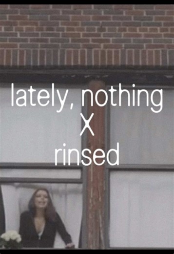 Lately, Nothing by Lexa Gates but the beat is Rinsed by Dean Blunt #mashup #remix #lexagates #deanblunt #rinsed