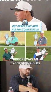 Pat Perez explains his current PGA Tour status
