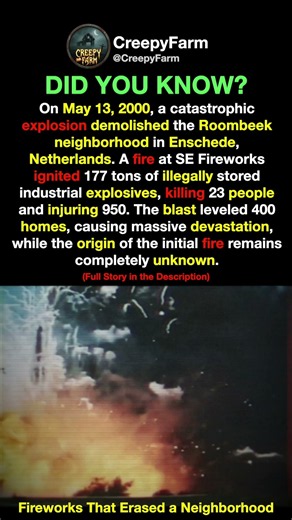 The Enschede Fireworks Disaster
