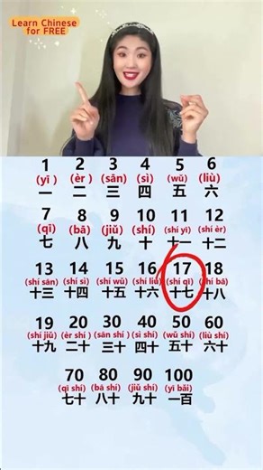 Chinese Numbers 1-100 is so easy 🏮#LearnChinese #Mandarin #ChineseLanguage #LanguageLearning #Shorts