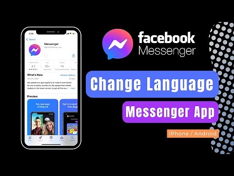 Change Language in Messenger App