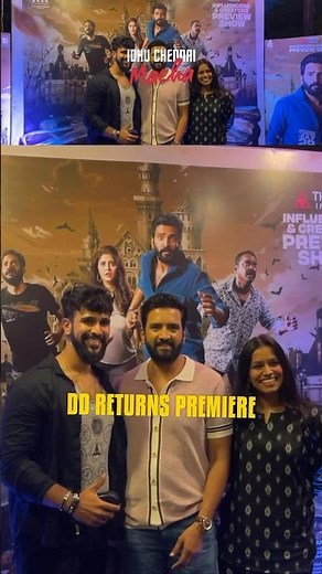 DD Returns | Movie premiere | BTS | movie trailer 2023 #horrormovie #comedy Santhanam #movietrailer