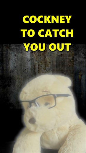You don't know Cockney unless | Cockney Teddies #shortsjapan #shortsuk #shortsindia #shortsfrance