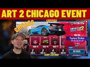 CSR2 | Racing The ART 2 Chicago Event | Key Races and Times To Beat