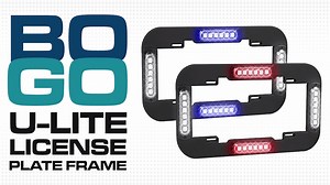 3.8K views · 29 reactions | Don't forget to take advantage of our two for one U-Lite License Plate Frames! With four pre-wired modules in one easy to install frame, get the front and rear coverage you need with less hassle! Shop now: https://www.ultrabrightlightz.com/ubl-u-lite-license-plate-frame-2-pack/ | Ultra Bright Lightz | Facebook