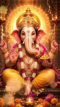 POWERFUL GANESHA MANTRA for PEACE, POSITIVITY & PROSPERITY | Shri Ganesh Ashtakam