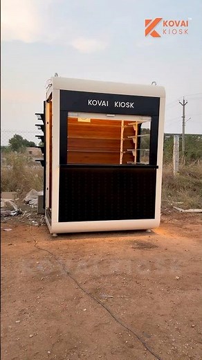Small space. Big presence.This isn’t just a kiosk - it’s a premium business statement.